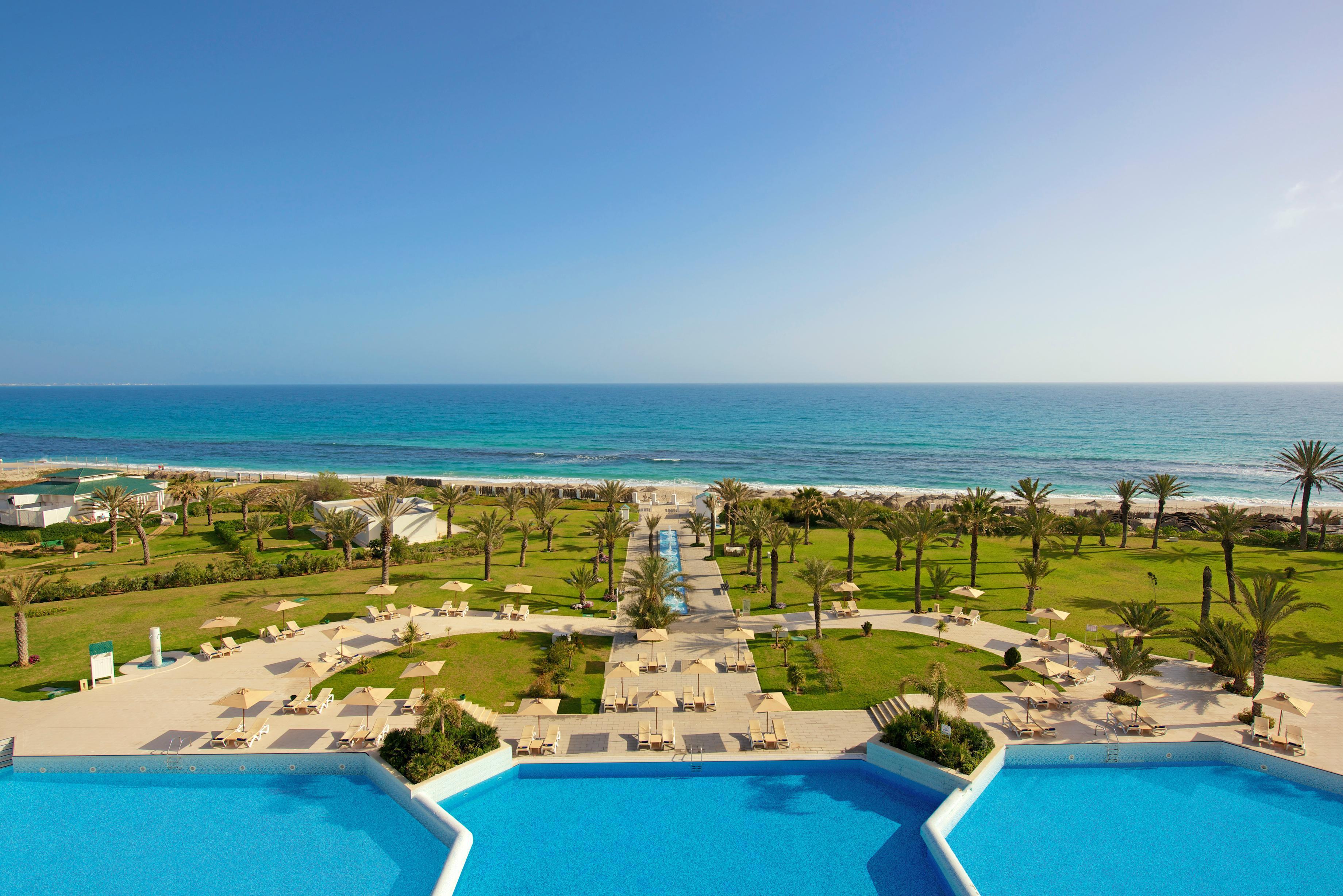 Hotel Iberostar Selection Royal El Mansour Mahdia Esterno foto View of the beach from the hotel